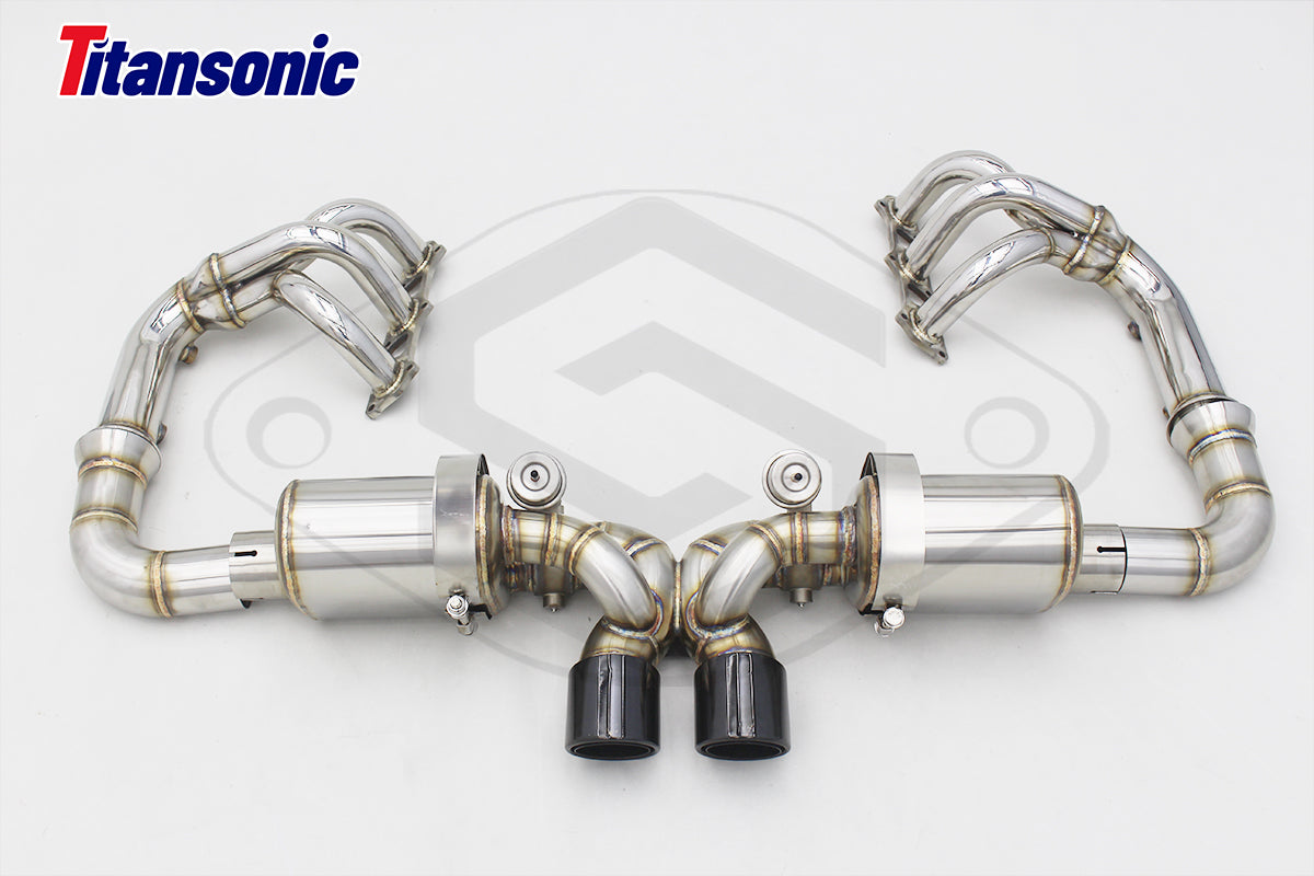 Porsche 991 Valved Sport Exhaust System