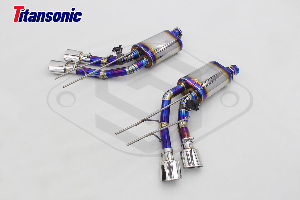 Mercedes AMG G550/G500 (W463A) 4L BiTurbo – ECE Valved Dual Mufflers (CES3)