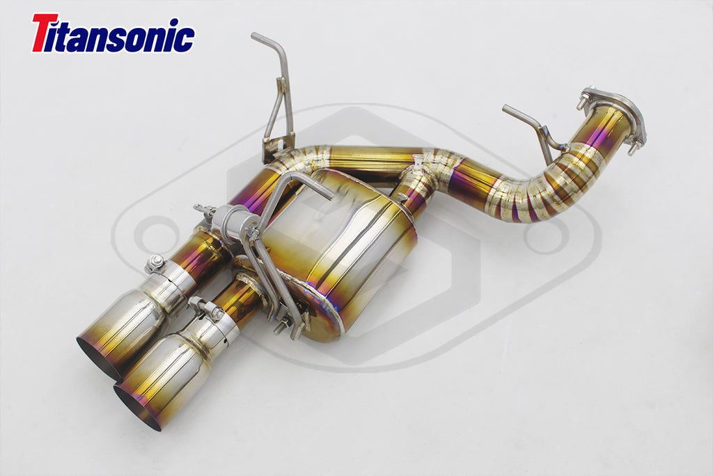Ferrari 599 GTO GTB RACE F1 Valved Exhaust system