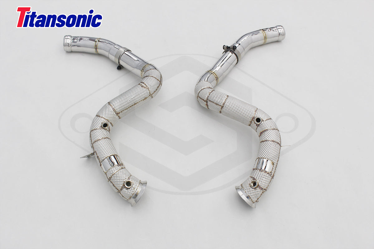 Mercedes E63 E63S AMG W212  W213 Valved Sport Exhaust System