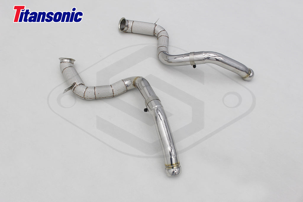 Mercedes C63 AMG W205 Valved Sport Exhaust System