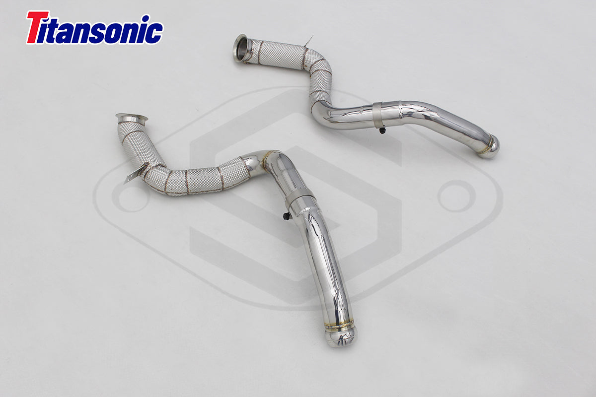 Mercedes C63 AMG W205 Valved Sport Exhaust System