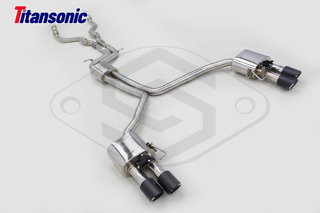 TitanSonic™ Audi B8 / B8.5 S4 S5 Valved Performance Exhaust