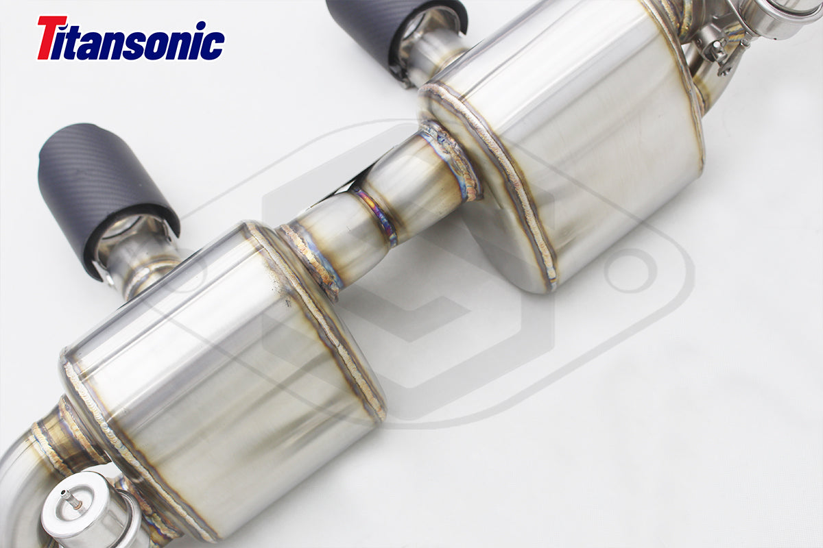 Porsche 991 Valved Sport Exhaust System