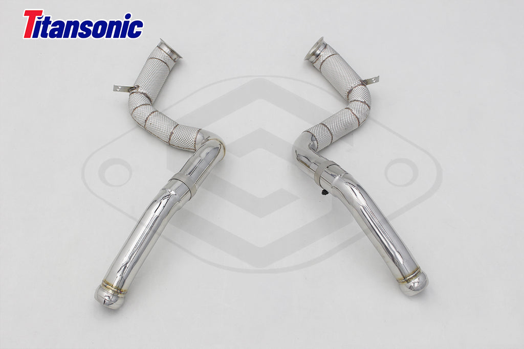 Mercedes C63 AMG W205 Valved Sport Exhaust System