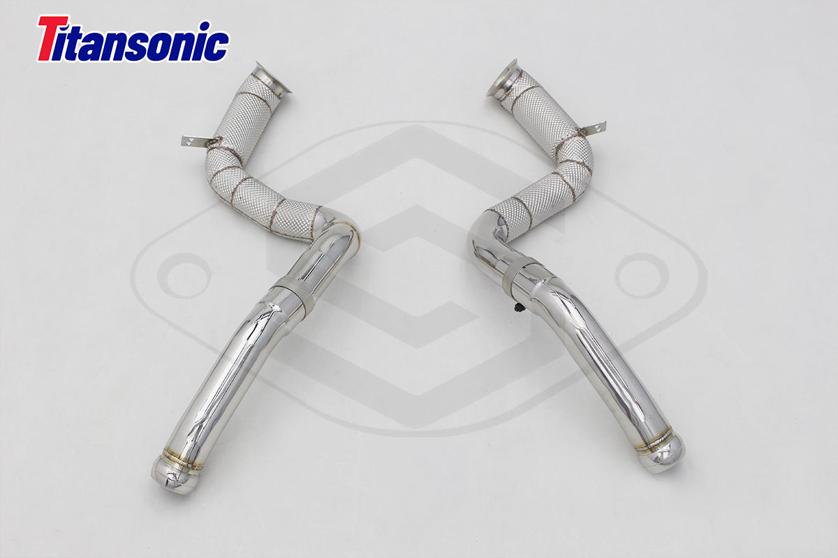 Mercedes C63 AMG W205 Valved Sport Exhaust System