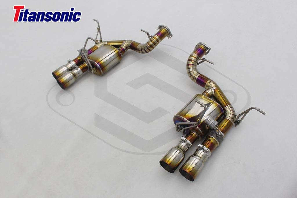 Ferrari 599 GTO GTB RACE F1 Valved Exhaust system