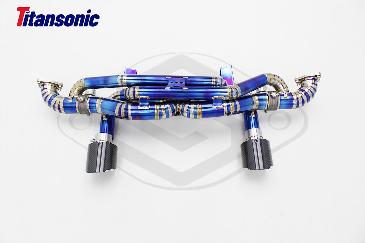 Porsche 718 GT4  GTC4 RS/ Boxter Spyder Valved Sport Exhaust System