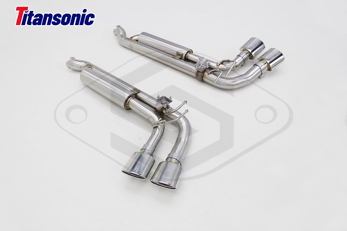 Mercedes AMG G550/G500 (W463A) 4L BiTurbo – ECE Valved Dual Mufflers (CES3)
