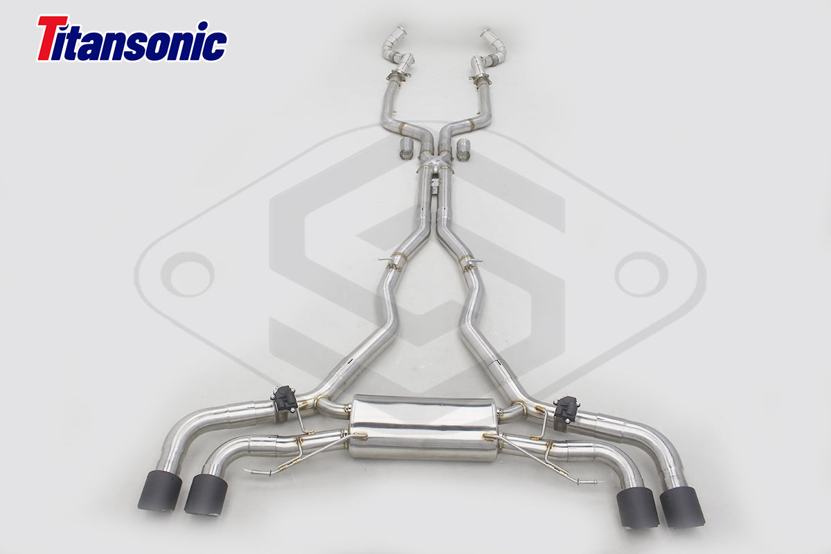 BMW X5M / X6M F95 / F96 VALVED SPORT EXHAUST SYSTEM
