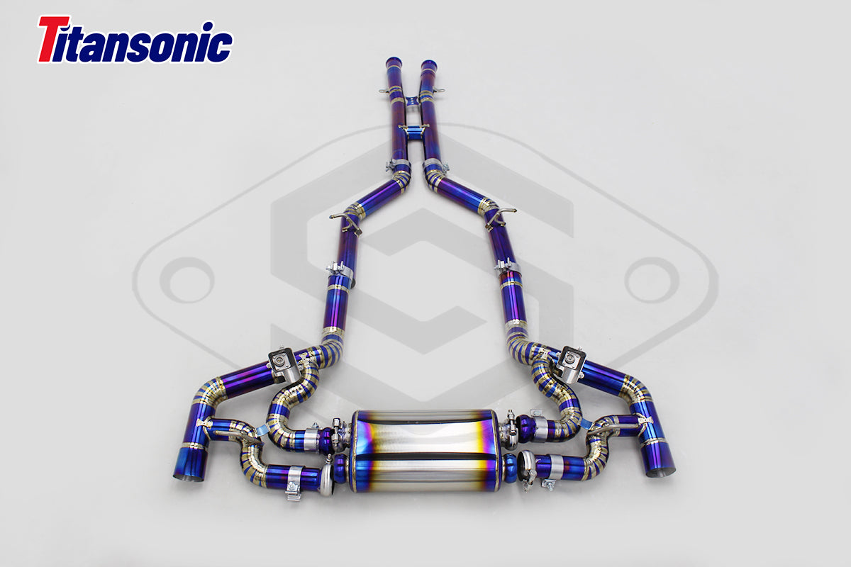 Mercedes AMG GT  GTR GTS Valved Sport Exhaust system