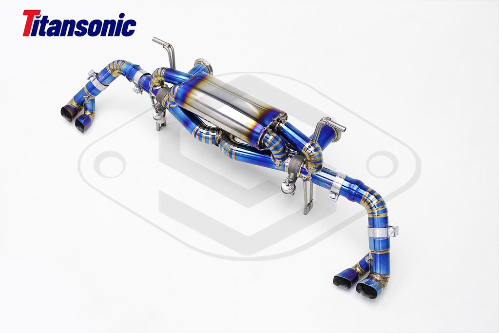 Audi R8 Titanium/Stainless Steel Valved Catback Exhaust