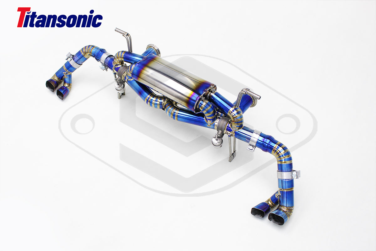 Audi R8 Titanium/Stainless Steel Valved Catback Exhaust