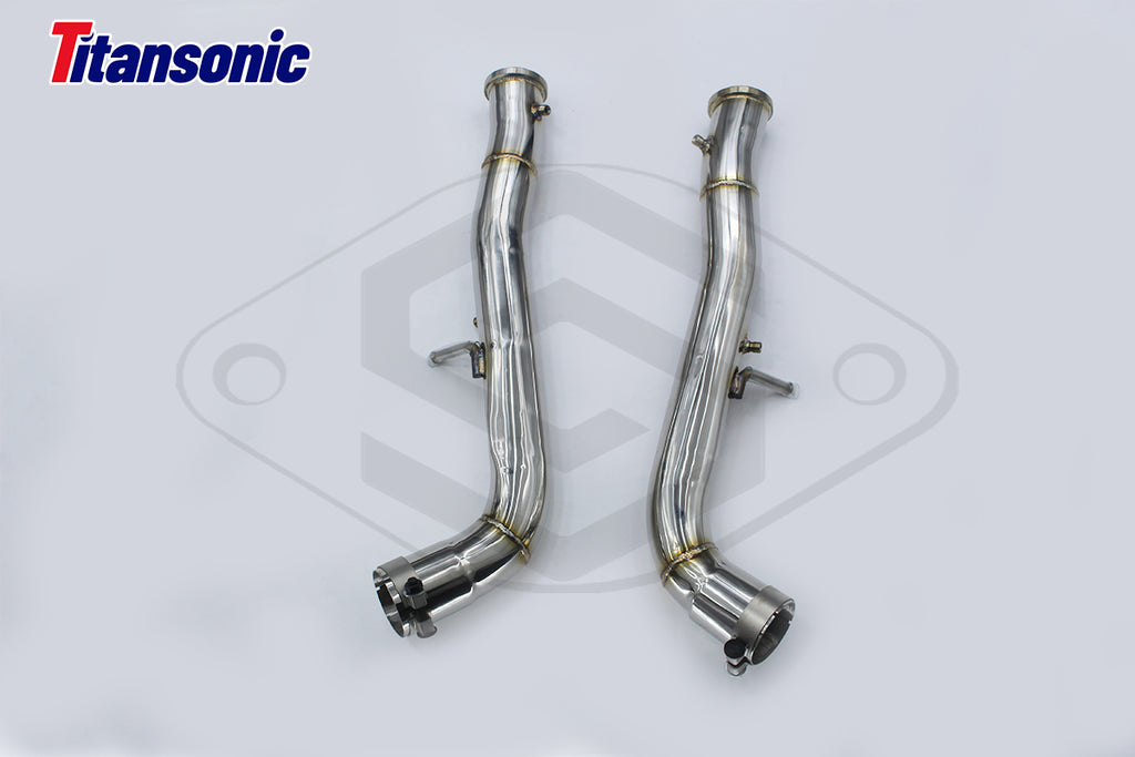 Mercedes AGM S63 Cencal Titanium Valved Catback Exhaust