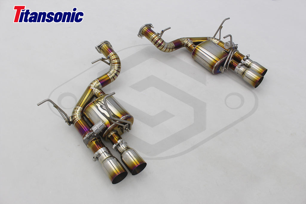 Ferrari 599 GTO GTB RACE F1 Valved Exhaust system