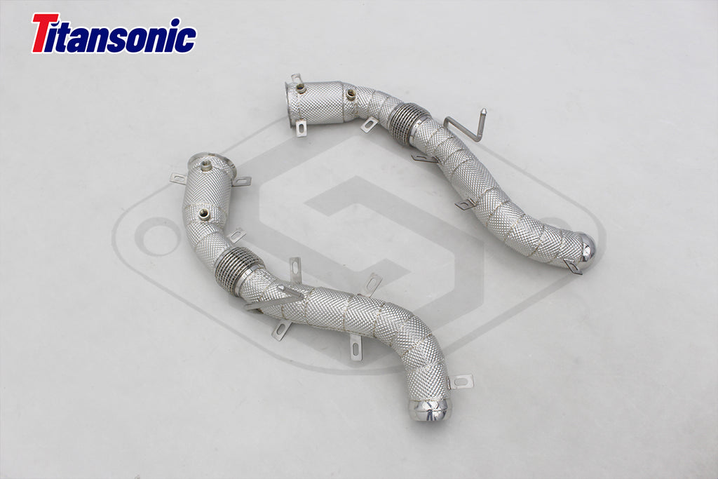 Mclaren 650S/600LT/P1 MP4 12C Downpipe