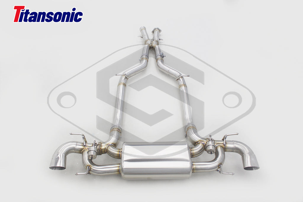 Mercedes SLS AMG Valved Sport Exhaust System