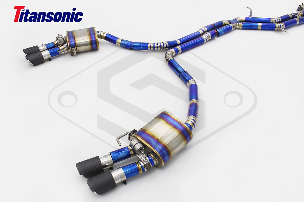 Audi  A6 A7 CenCal Stainless Steel Valved Exhaust