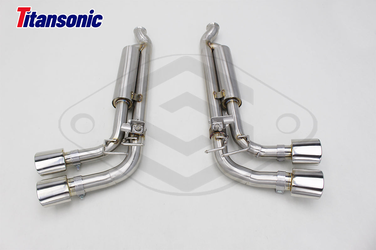 Mercedes AMG G550/G500 (W463A) 4L BiTurbo – ECE Valved Dual Mufflers (CES3)