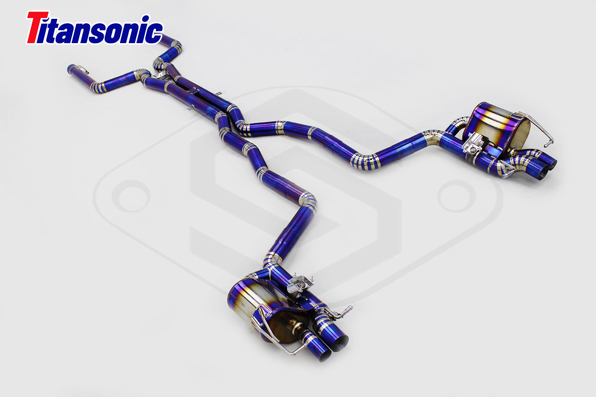 Mercedes C63 AMG W205 Valved Sport Exhaust System