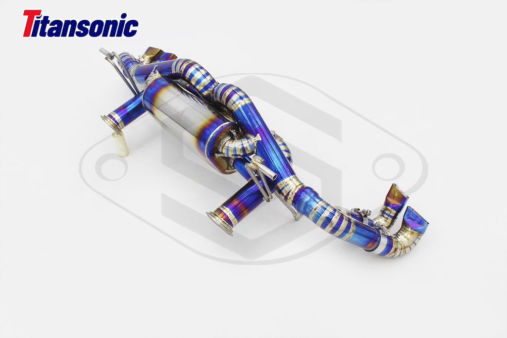Audi R8 Titanium/Stainless Steel Valved Catback Exhaust