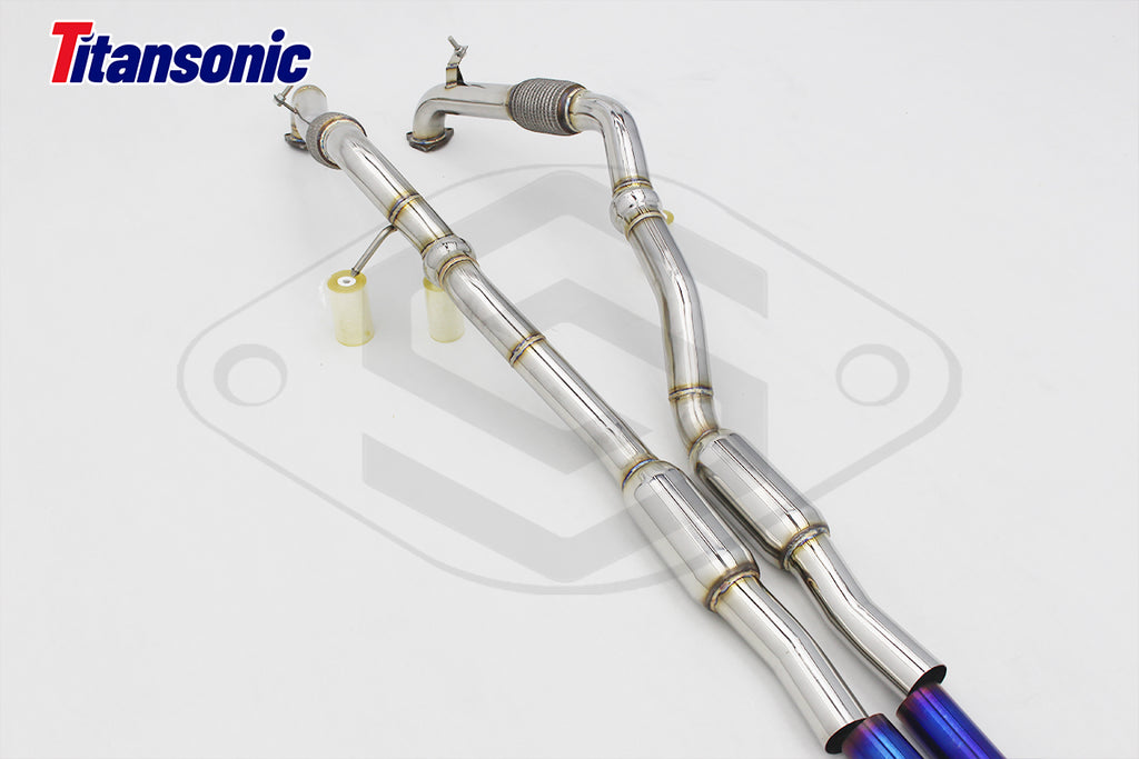 TitanSonic™ Audi B8 / B8.5 S4 S5 Valved Performance Exhaust
