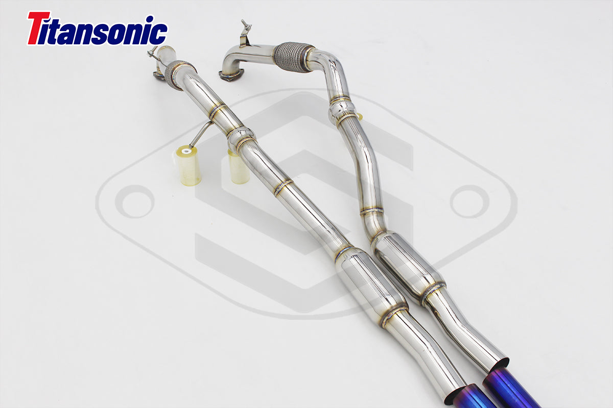 TitanSonic™ Audi B8 / B8.5 S4 S5 Valved Performance Exhaust