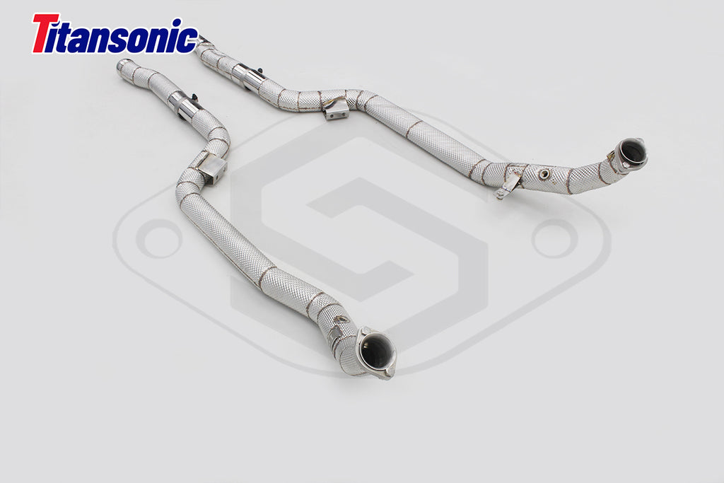 Mercedes E63 E63S AMG W212  W213 Valved Sport Exhaust System