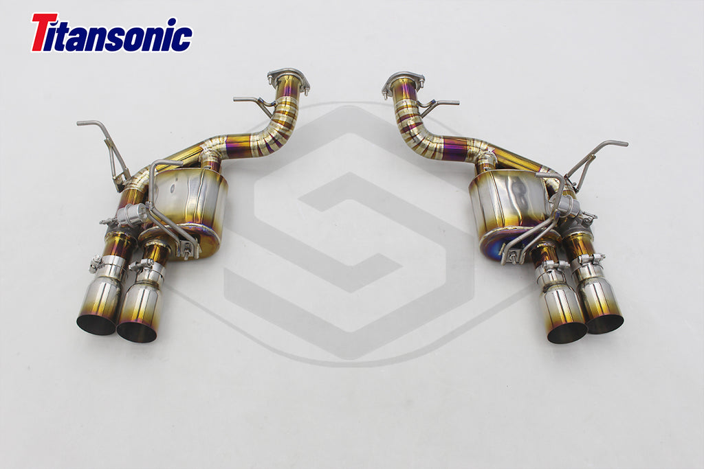 Ferrari 599 GTO GTB RACE F1 Valved Exhaust system