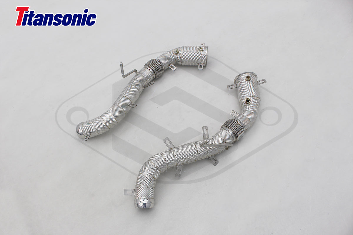 Mclaren 650S/600LT/P1 MP4 12C Downpipe