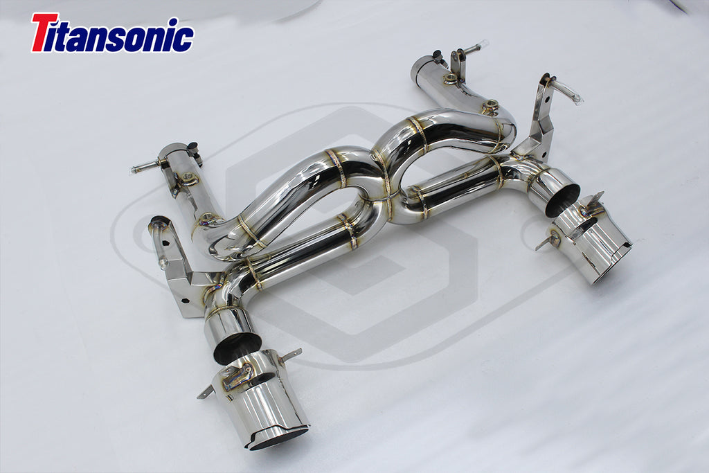 Ferrari F8 Valved Sport Exhaust System