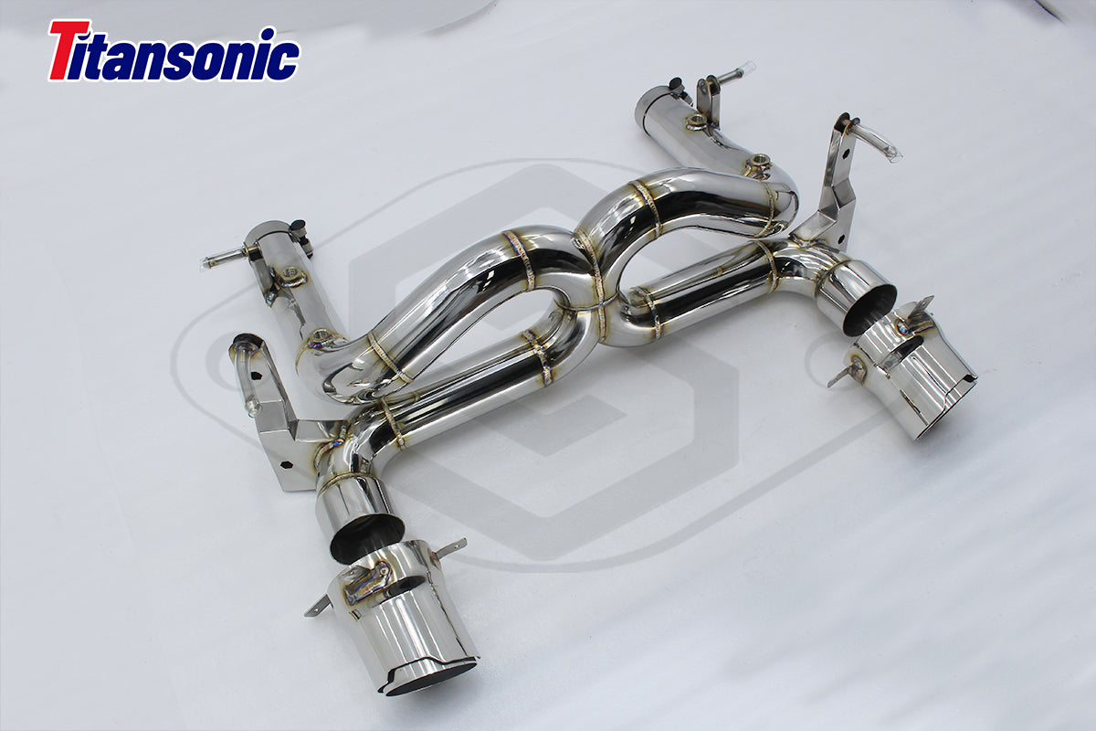 Ferrari F8 Valved Sport Exhaust System