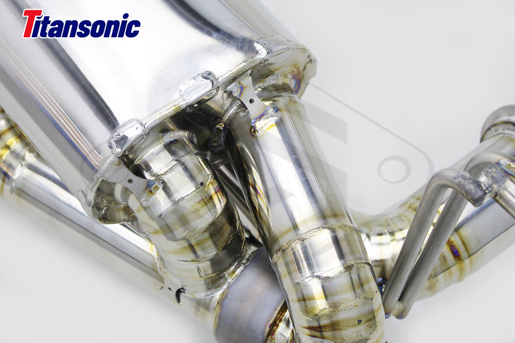 Audi R8 Titanium/Stainless Steel Valved Catback Exhaust