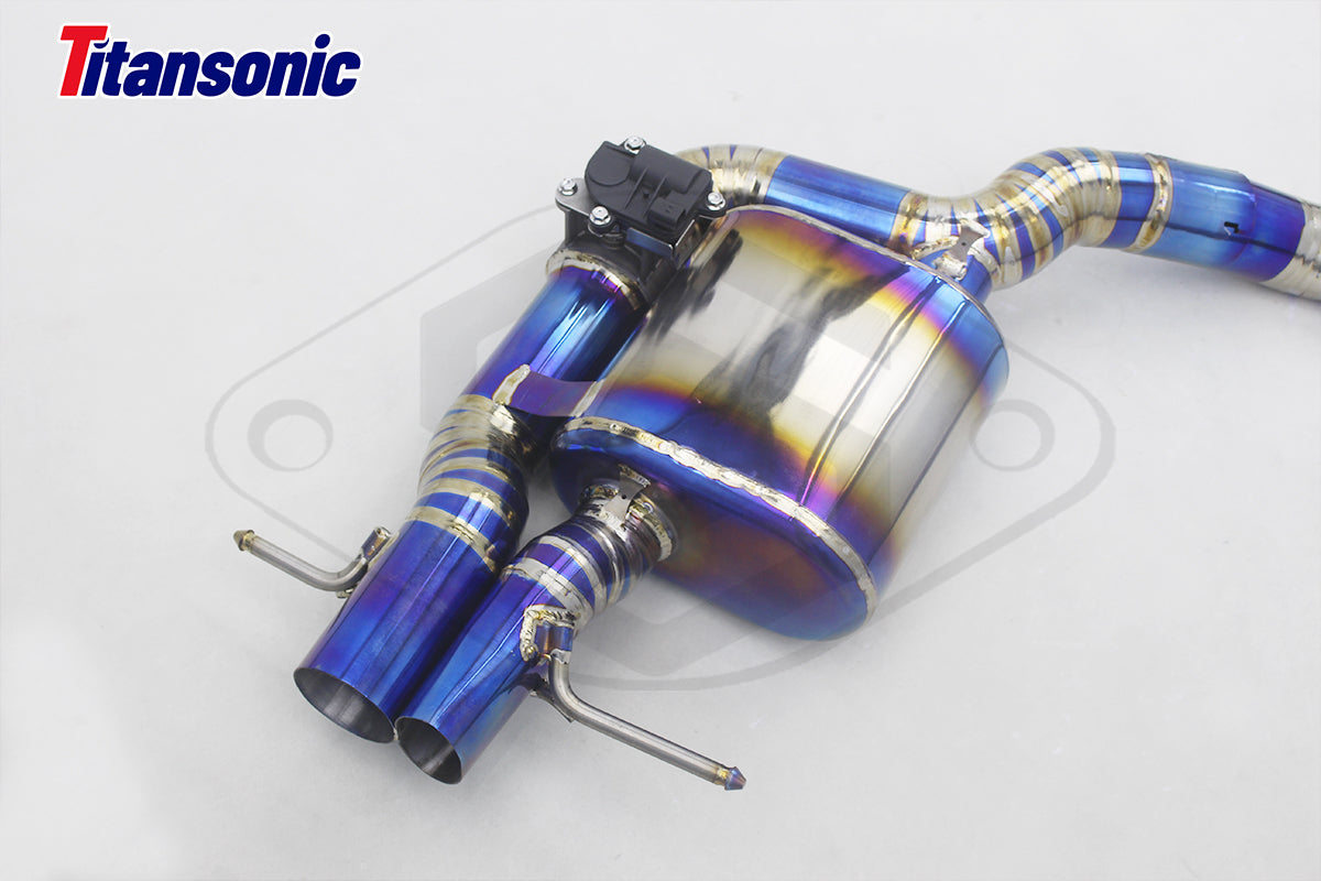 Mercedes AGM S63 Cencal Titanium Valved Catback Exhaust