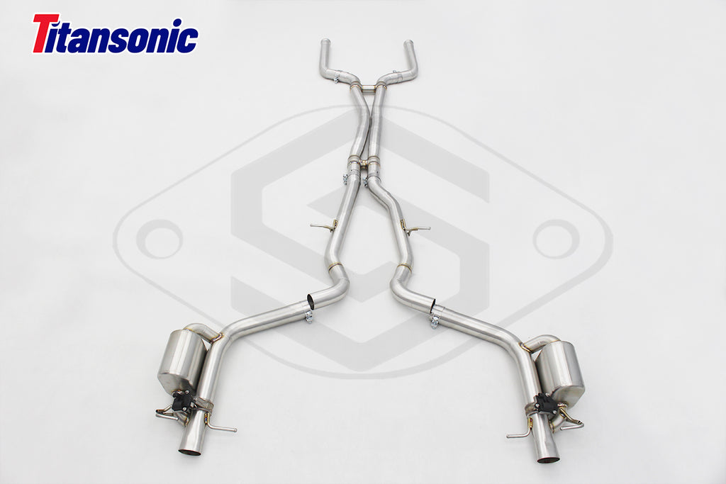 Mercedes E63 E63S AMG W212  W213 Valved Sport Exhaust System