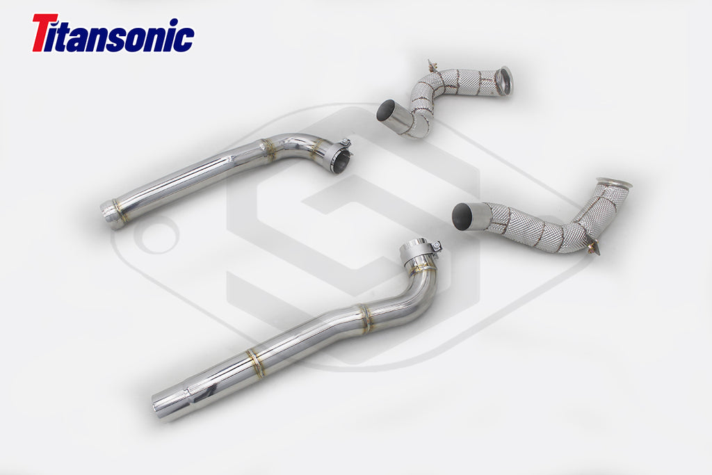 Mercedes AMG GT  GTR GTS Valved Sport Exhaust system