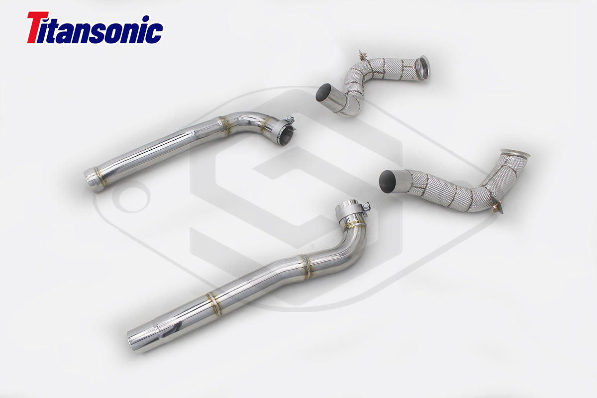 Mercedes AMG GT  GTR GTS Valved Sport Exhaust system