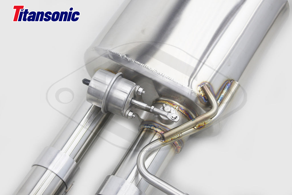 Audi  A6 A7 CenCal Stainless Steel Valved Exhaust