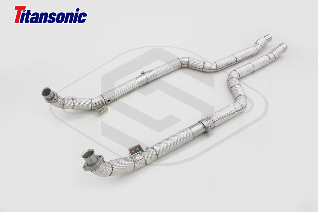 Mercedes C63 AMG W204 Valved Sport Exhaust System