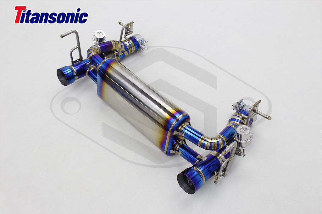 Ferrari 488 GTB Valvetronic Exhaust System - Titansonic