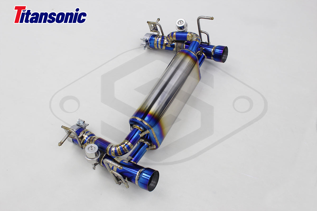 Ferrari 488 GTB Valvetronic Exhaust System - Titansonic