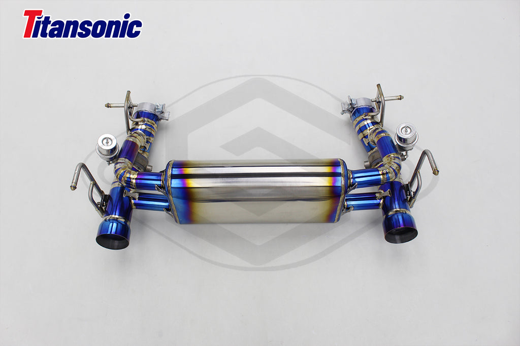 Ferrari 488 GTB Valvetronic Exhaust System - Titansonic